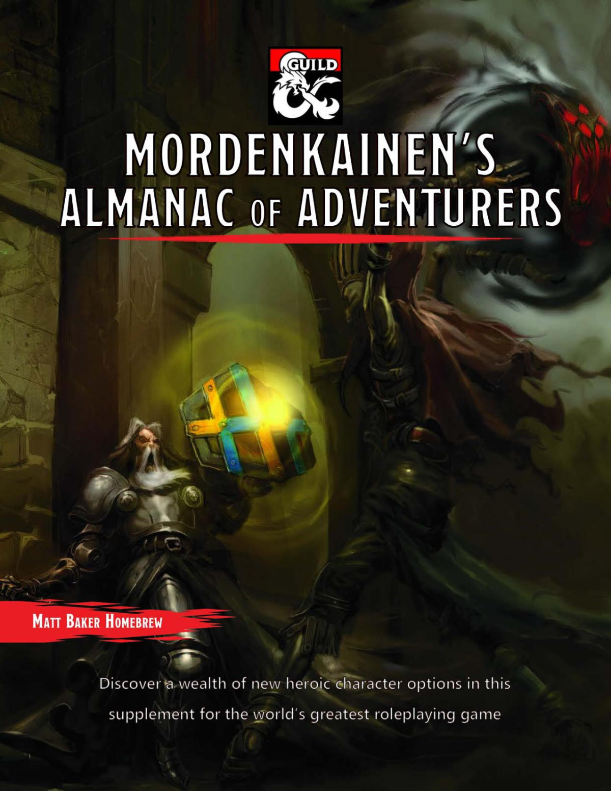Mordenkainens Almanac Of Adventurers Matthew Baker