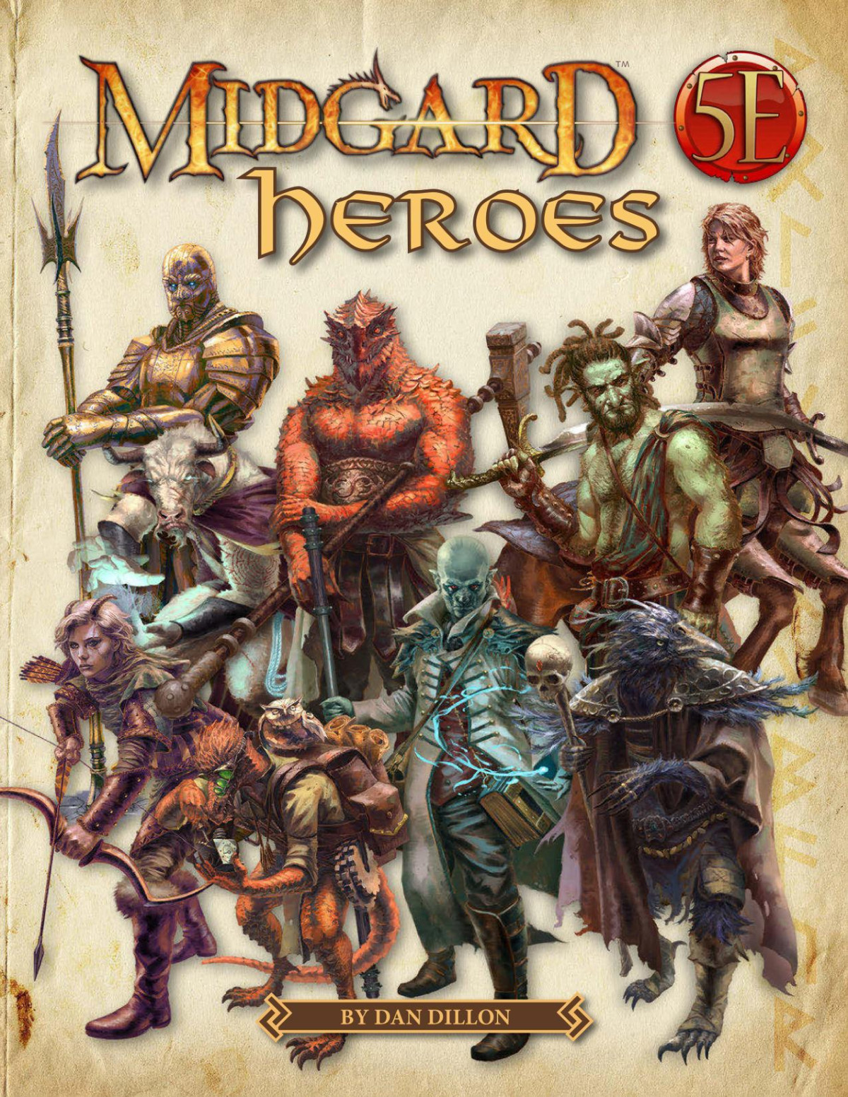Midgard Heroes For 5th Edition Dan Dillon