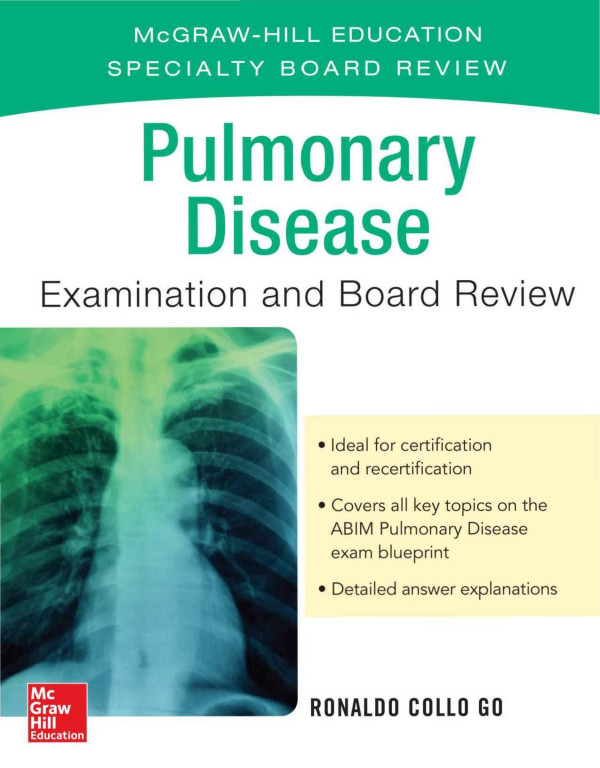 Pulmonary Disease Examination And Board Review Jun 10 20160071845291mcgrawhillpdf Ronaldo Collo Go