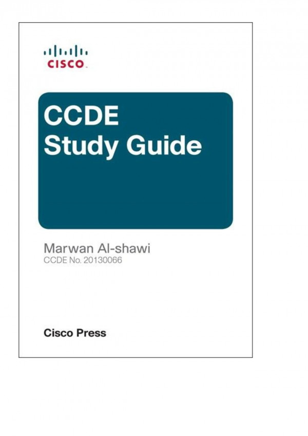 Ccde Study Guide Marwan Alshawi