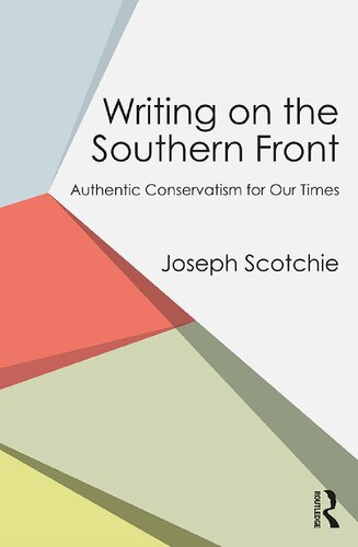 Writing On The Southern Front Joseph Scotchie