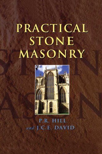 Practical Stone Masonry Peter Hill John David