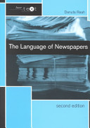 The Language Of Newspapers 2nd Edition Danuta Reah