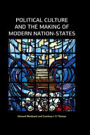 Political Culture And The Making Of Modern Nationstates Edward Weisband Courtney I P Thomas