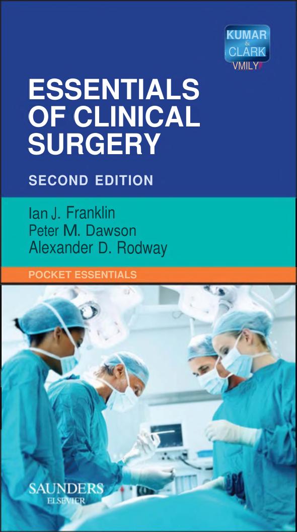 Essentials Of Clinical Surgery Pocket Essentials 2e Aug 23 20120702043621saunderspdf Ian J Franklin