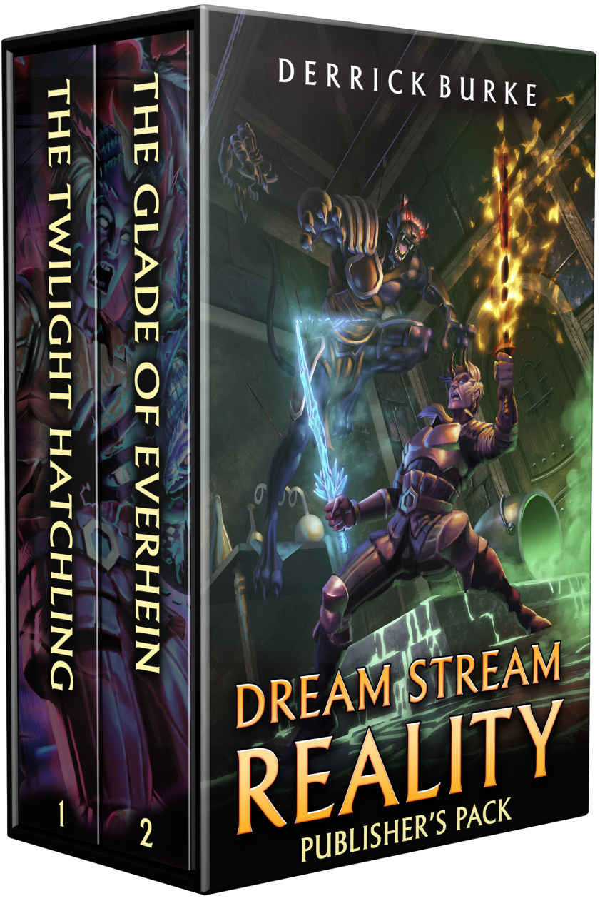 Dream Stream Reality Publishers Pack Books 12 A Litrpg Adventure Derrick Burke
