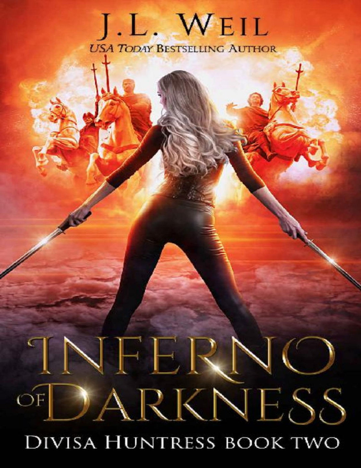 Inferno Of Darkness Divisa Huntress Book 2 Jl Weil