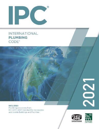 2021 International Plumbing Code International Code Council