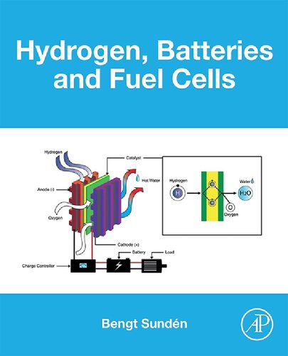 Hydrogen Batteries And Fuel Cells 1st Edition Bengt Sundn