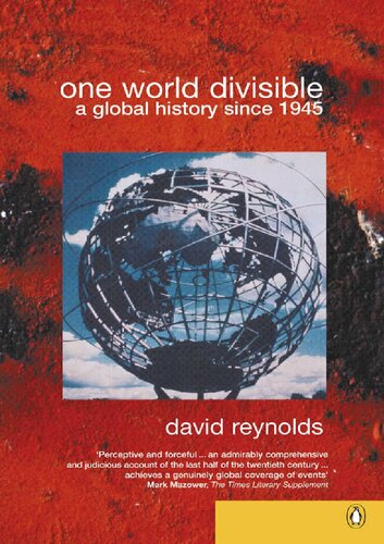 One World Divisible A Global History Since 1945 Dr David Reynolds