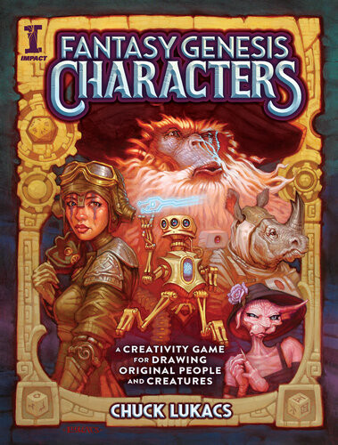 Fantasy Genesis Characters A Creativity Game For Drawing Original People And Creatures Chuck Lukacs
