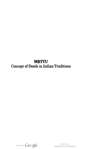 Mrtyu Concept Of Death In Indian Traditions 2005th Edition Gian Giuseppe Filippi
