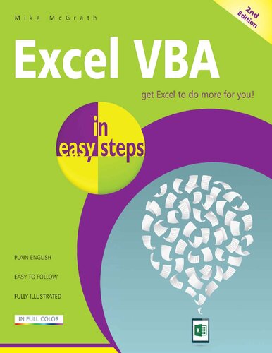 Excel Vba In Easy Steps 2nd Edition Mike Mcgrath