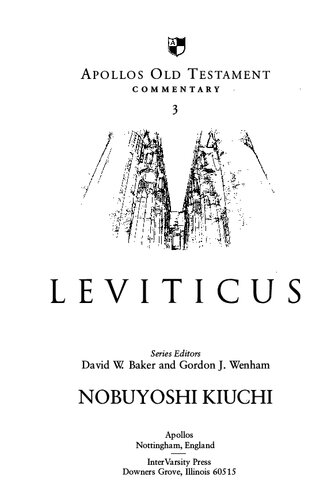 Leviticus Nobuyoshi Kiuchi