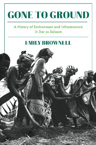 Gone To Ground A History Of Environment And Infrastructure In Dar Es Salaam Intersections Emily Brownell