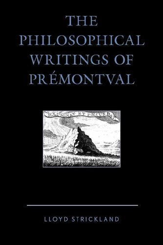 The Philosophical Writings Of Prmontval Lloyd Strickland
