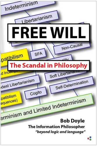 Free Will The Scandal In Philosophy 1st Edition Bob Doyle