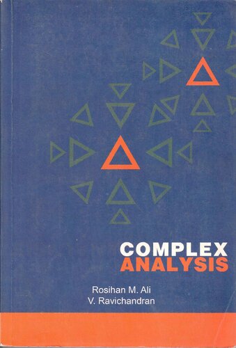 Complex Analysis Rosihan M Ali