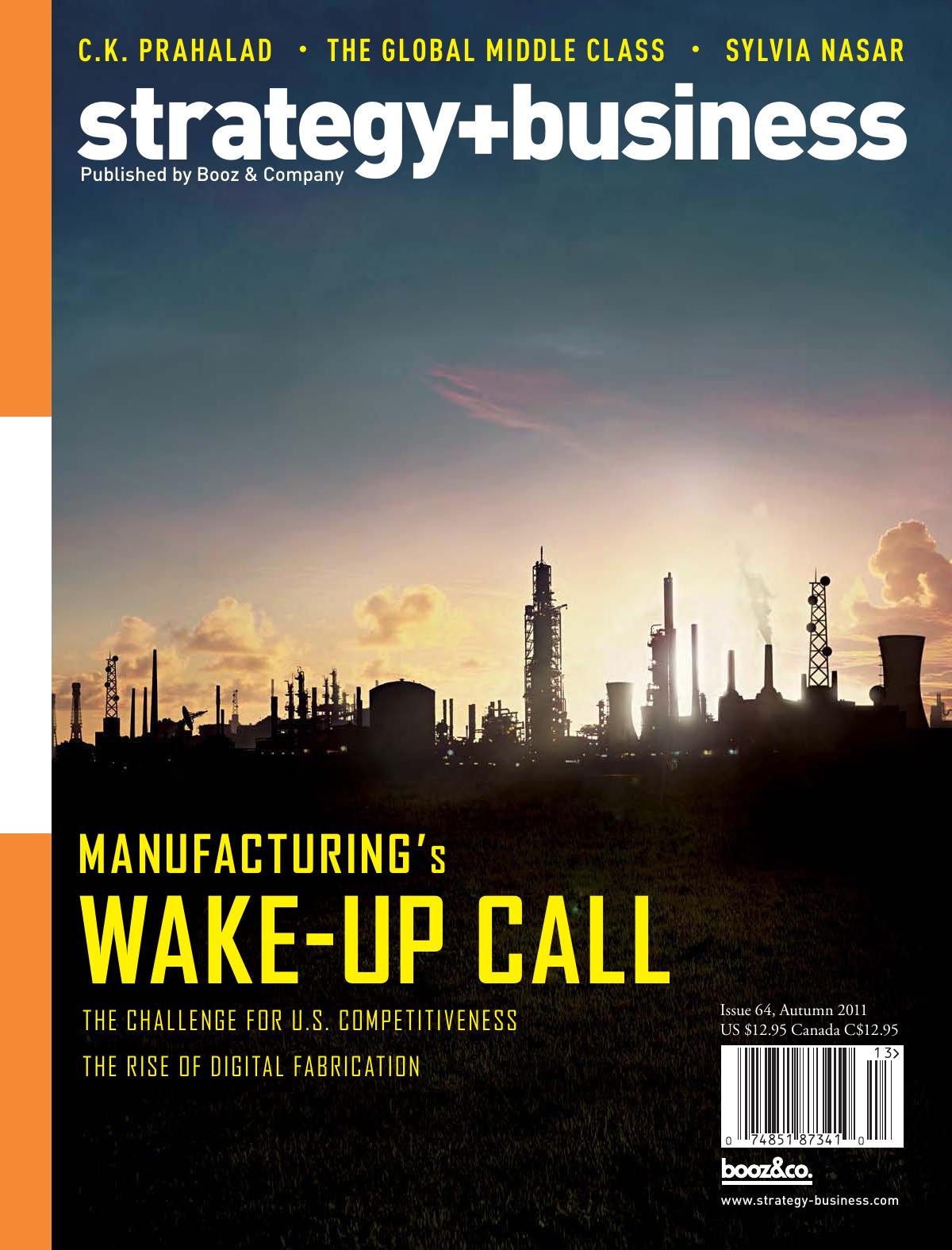 Strategybusiness Issue 64 Autumn 2011 Art Kleiner Editor In Chief