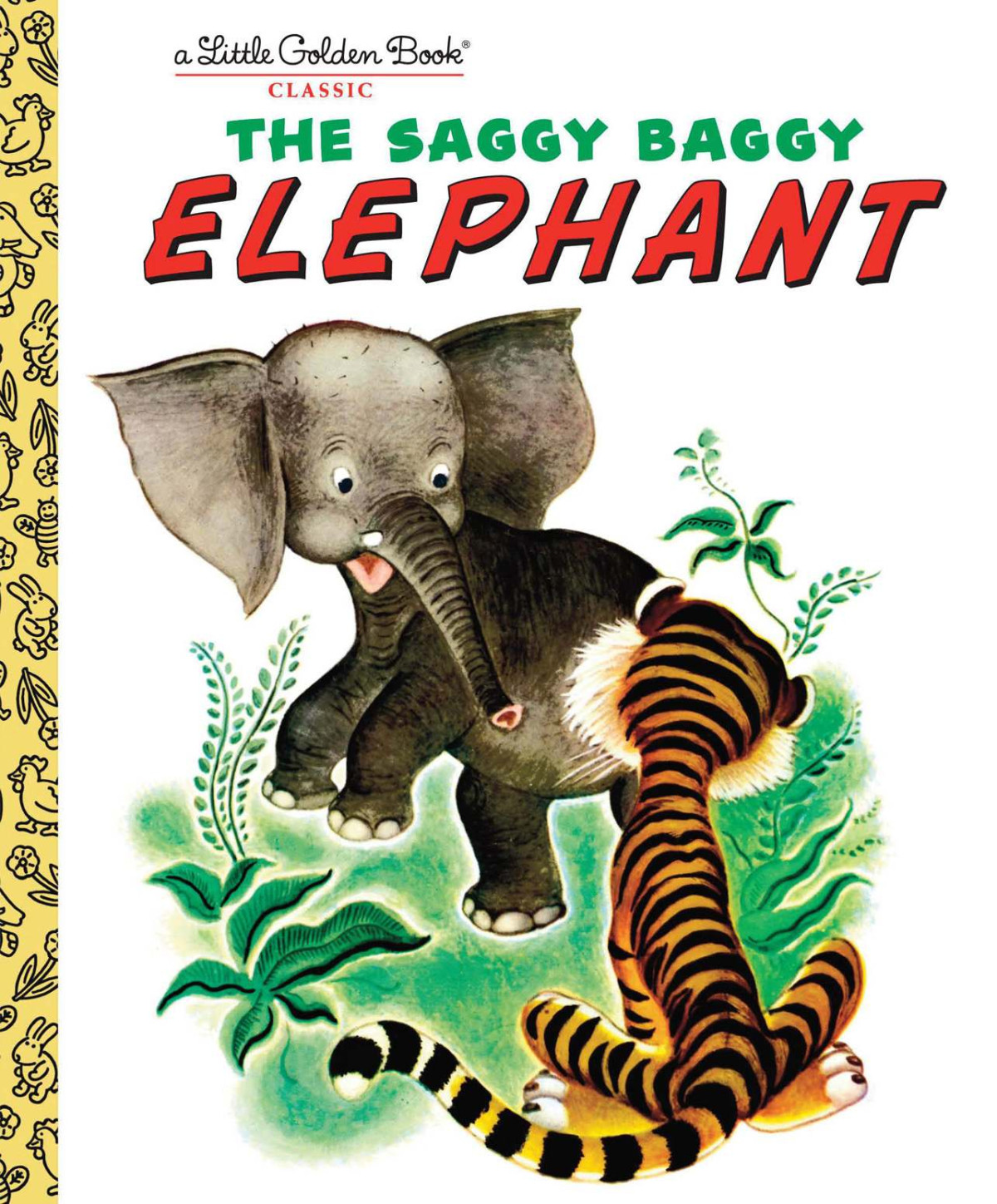 The Saggy Baggy Elephant Little Golden Book Kathryn Jackson Byron