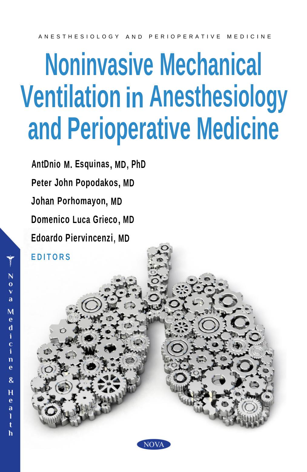 Noninvasive Mechanical Ventilation In Anesthesiology And Perioperative Medicine Antonio M Esquinas
