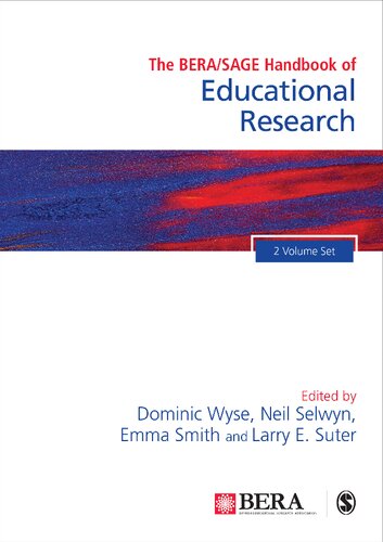 The Berasage Handbook Of Educational Research 1st Edition Dominic Wyse