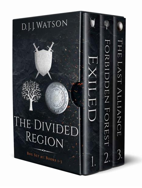The Divided Region Books 13 Box Set 1 Djj Watson