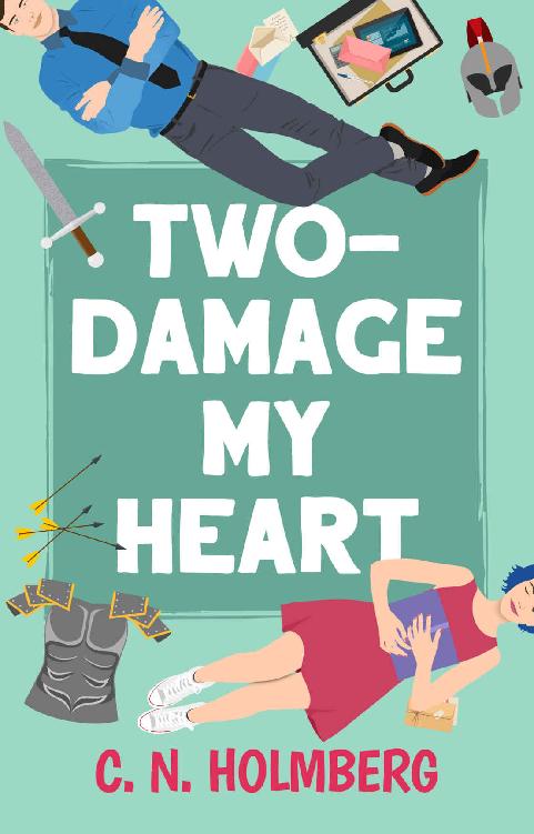 Twodamage My Heart Nerds Of Happy Valley 2 1st Edition C N Holmberg