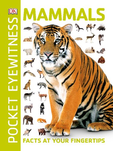 Mammals Facts At Your Fingertips Dk Dorling Kindersley