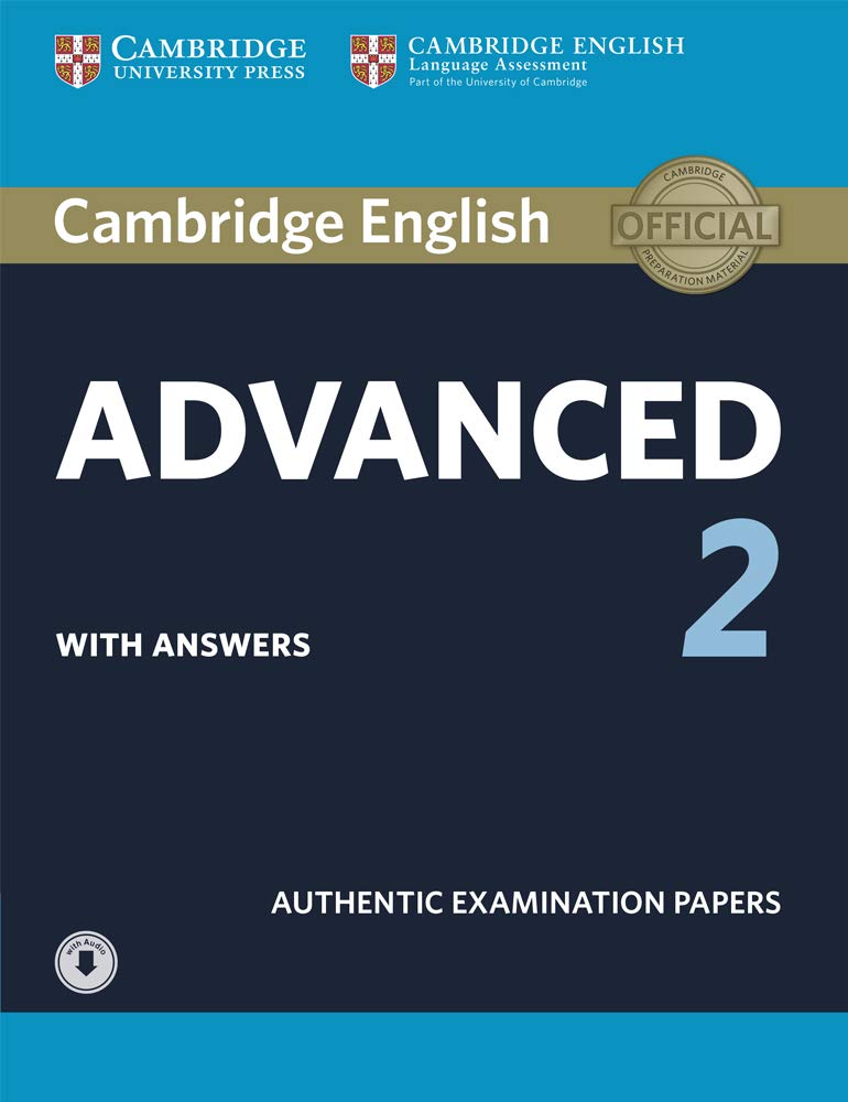 Cambridge English Advanced 2 Students Book With Answers And Audio Cambridge Language Assessment