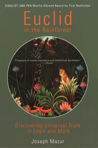 Euclid In The Rainforest Joseph Mazur