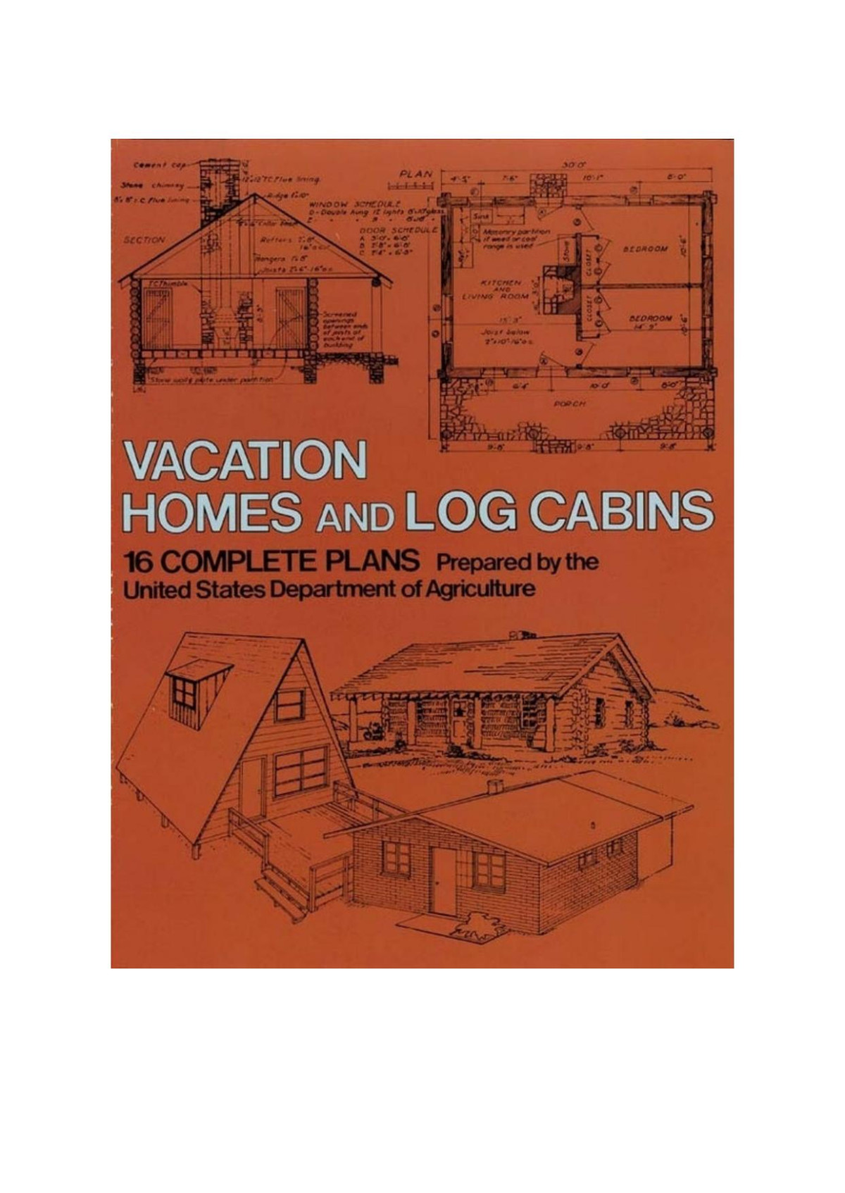 Vacation Homes And Log Cabins Dover Publications