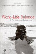 Worklife Balance A Psychological Perspective 1st Edition Dr Fiona Jones