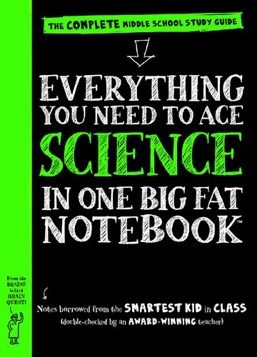Everything You Need To Ace Science In One Big Fat Notebook The Complete Middle School Study Guide Michael Geisen