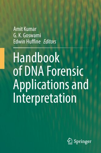 Handbook Of Dna Forensic Applications And Interpretation Amit Kumar