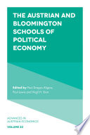 The Austrian And Bloomington Schools Of Political Economy 1st Edition Paul Dragos Aligica