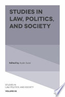 Studies In Law Politics And Society Volume 85 1st Edition Austin Sarat Editor
