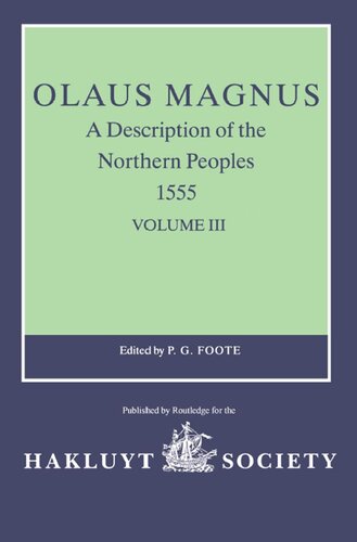 Olaus Magnus A Description Of The Northern Peoples 1555 Volume Iii Pg Foote