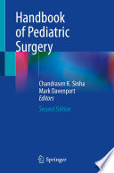 Handbook Of Pediatric Surgery 2nd Edition Chandrasen K Sinha