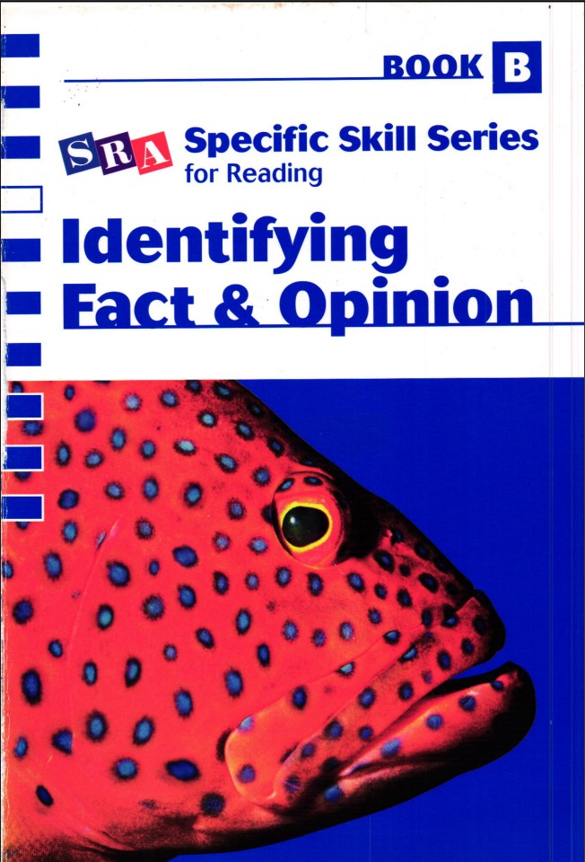 Sra Specific Skill Series For Reading Fact Opinion Book B Sra