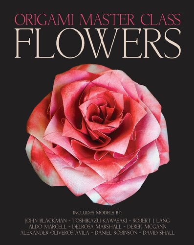 Origami Master Class Flowers Gerstein Sherry Ed