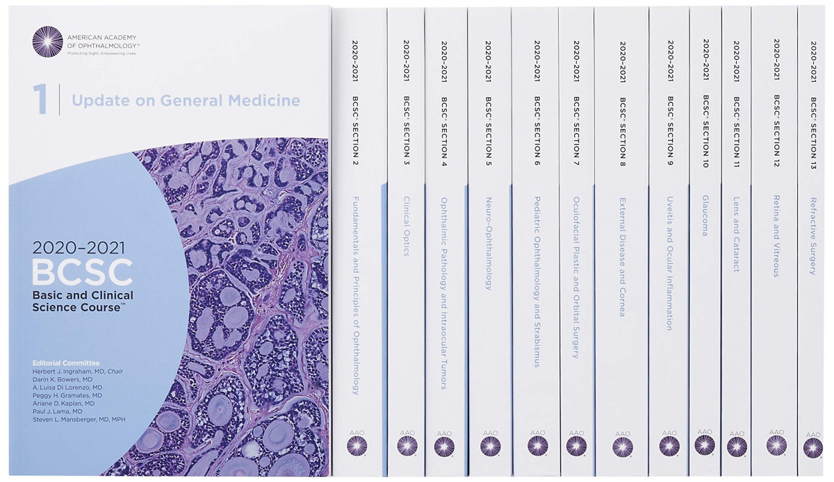 20202021 Basic And Clinical Science Course Bcsc Complete Set American Academy Of Ophthalmology