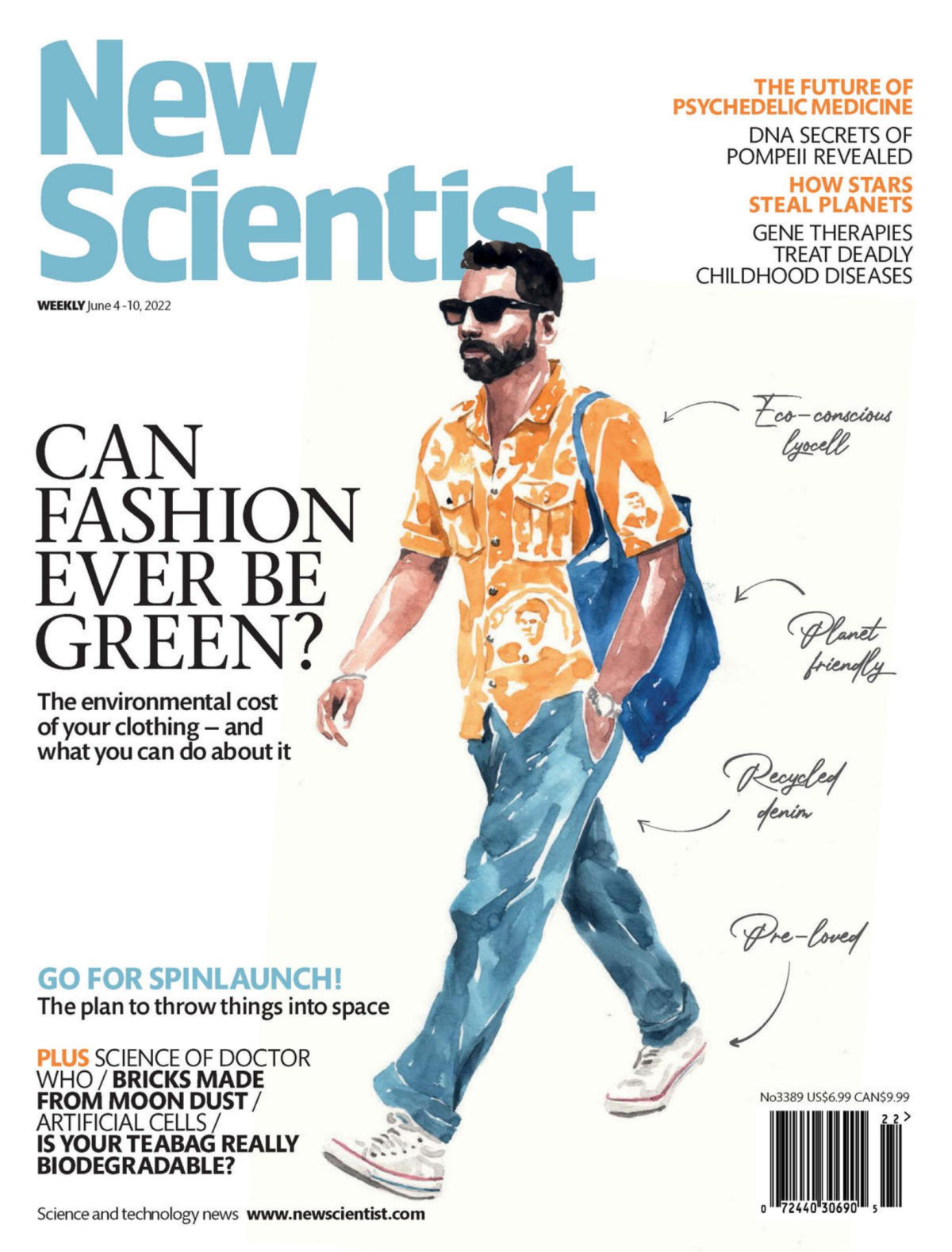 New Scientist Vol Ccliv 3389 4th June 2022 Ccliv Emily Wilson Editor In Chief