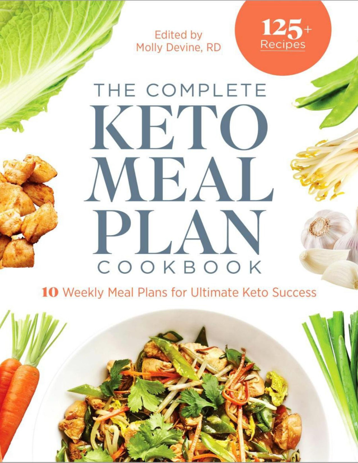 The Complete Keto Meal Plan Cookbook 10 Weekly Meal Plans For Ultimate Keto Success Molly Devine Rd