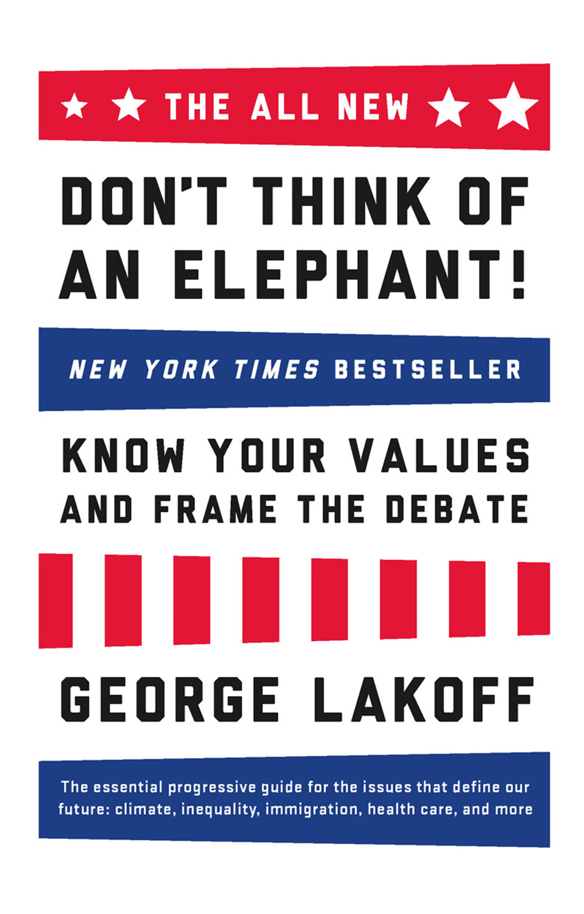 The All New Dont Think Of An Elephant George Lakoff