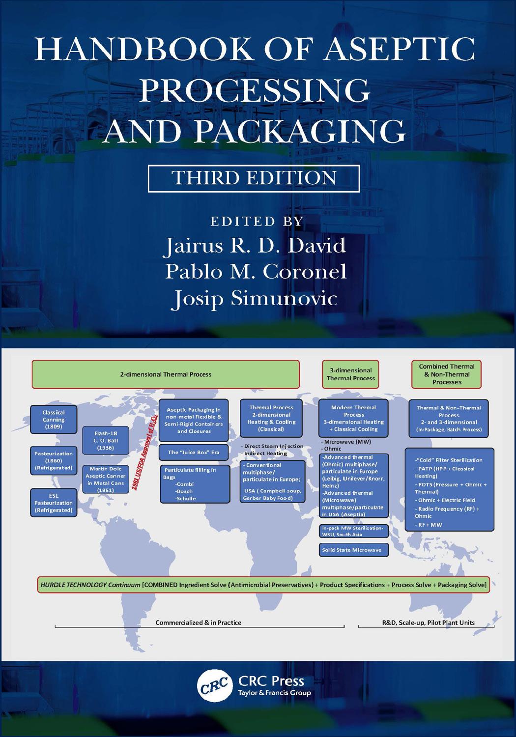 Handbook Of Aseptic Processing And Packaging 3rd Edition 3rd Jairus R D David