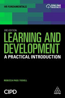 Learning And Development A Practical Introduction 3rd Edition 3rd Rebecca Pagetickell