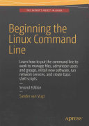 Beginning The Linux Command Line 2nd Edition Sander Van Vugt