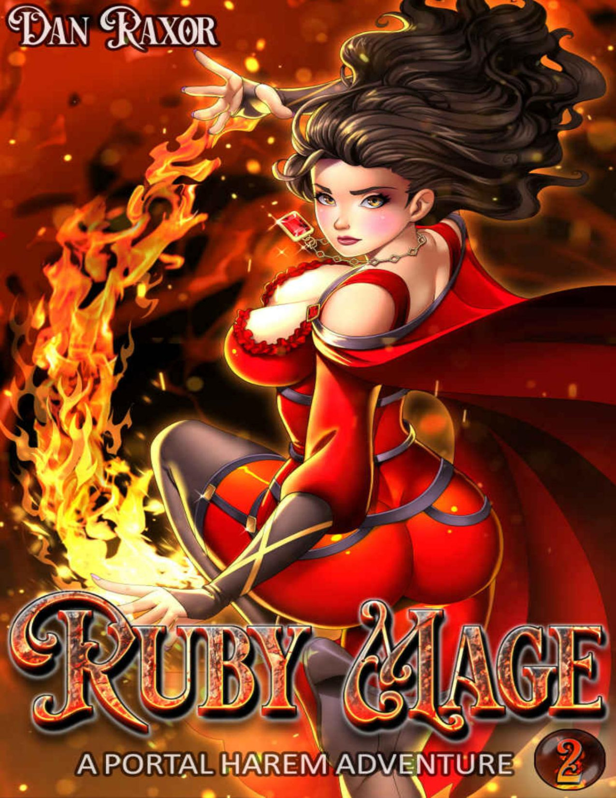 Ruby Mage 2 A Portal Harem Adventure Isekai Gem Mage 1st Edition Dan Raxor