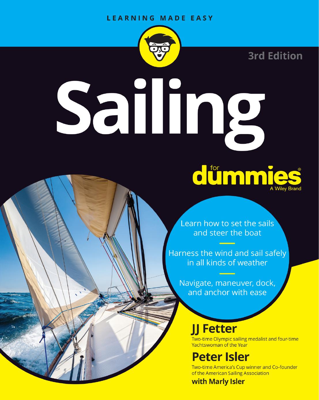 Sailing For Dummies 3rd Edition 3rd Jj Fetter Peter Isler Marly Isler